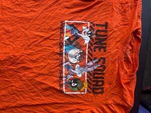 Space Jam: A New Legacy Orange Tune Squad Character Graphic T-Shirt